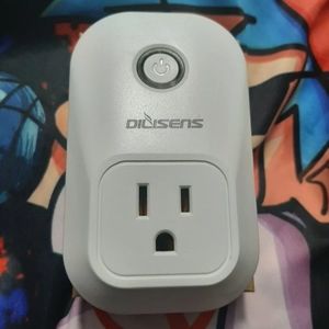 Dilisens Wi-Fi Timing Smart Plug outlet works with Google Home Echo Alex…